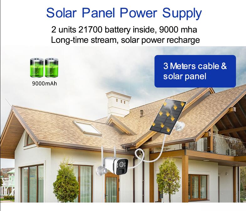 WIFI Solar Camera Kits-2